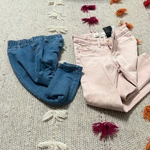 Girls bundle of jeans